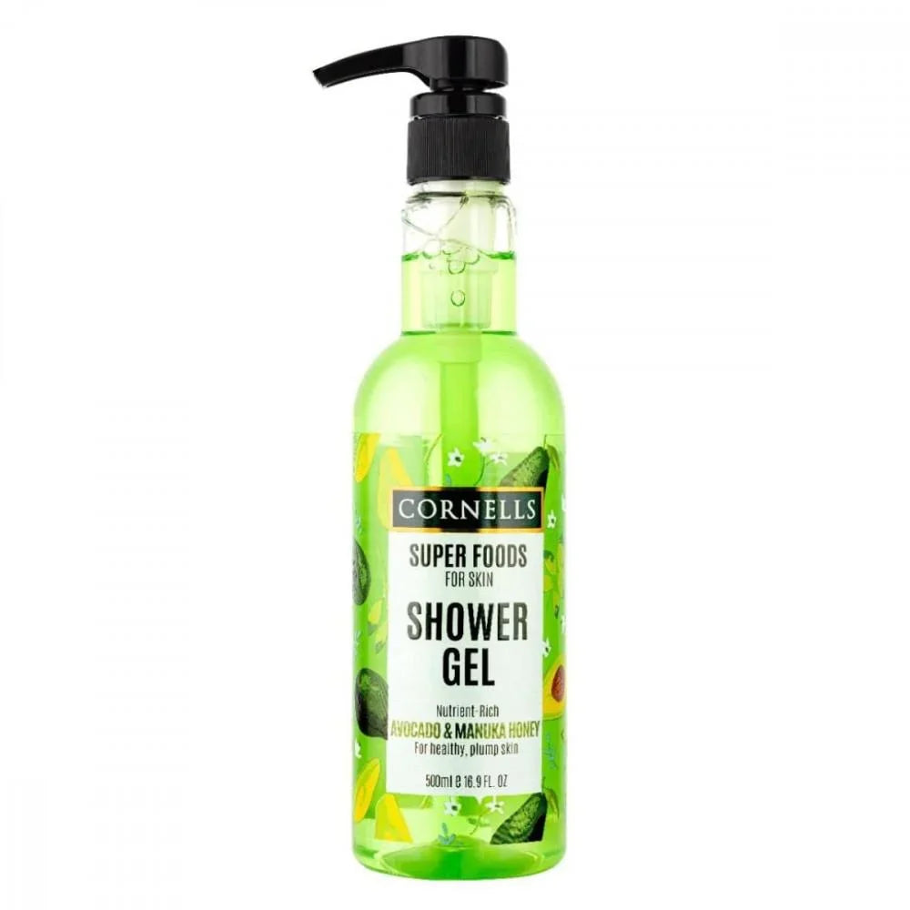 Cornells Duschgel mit Avocado und Manuka-Honig