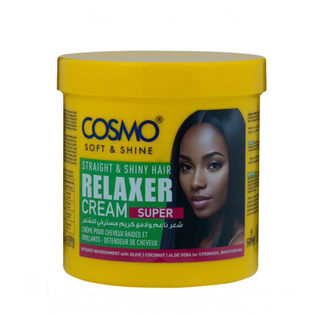 Cosmo Super Straight and Shiny Hair Relaxer Cream