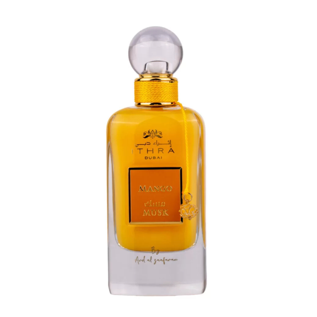 Ard Al Zaafaran Ithra Dubai Mango Musk Collection perfumed water for women 100ml