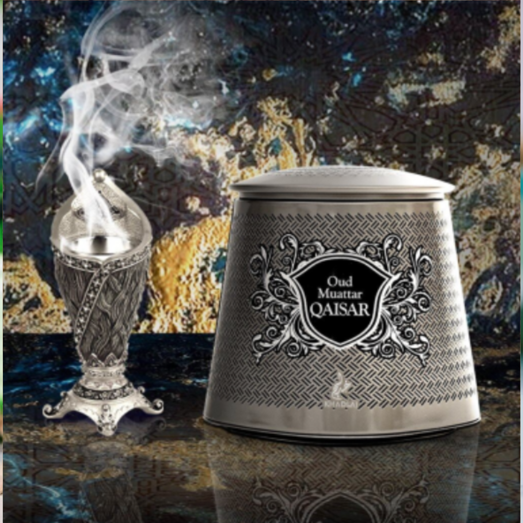 Khadlaj Bakhoor Oud Muattar Qaisar 100g