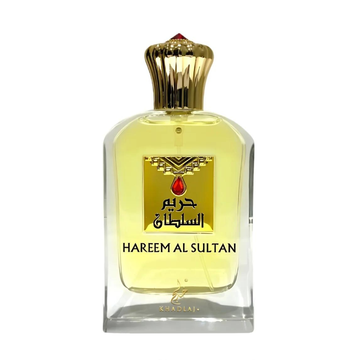 Khadlaj Hareem Al Sultan nišiniai arabiški unisex kvepalai EDP – vaisiškas, saldus ir ilgai išliekantis kvapas.