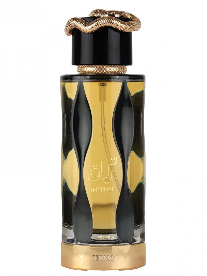 Lattafa Teriaq Intense nišiniai arabiški unisex kvepalai EDP – prabangus, ilgai išliekantis kvapas.