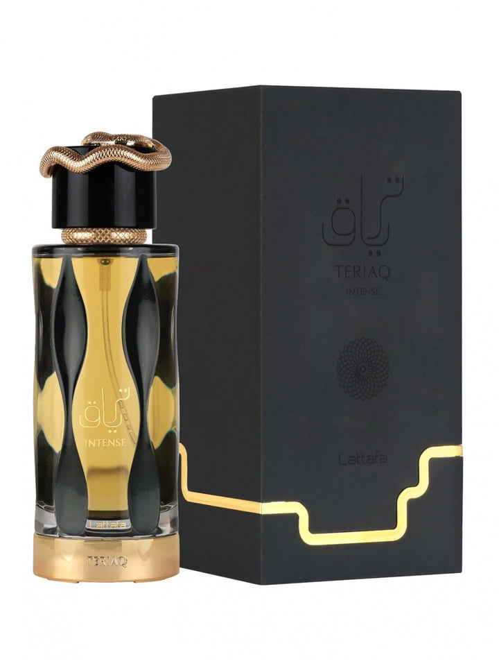 Lattafa Teriaq Intense arabiški unisex nišiniai kvepalai su prabangia dėžute
