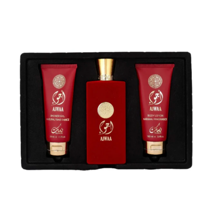 Nusuk Ajwaa Murakaz Concentrated Red Set