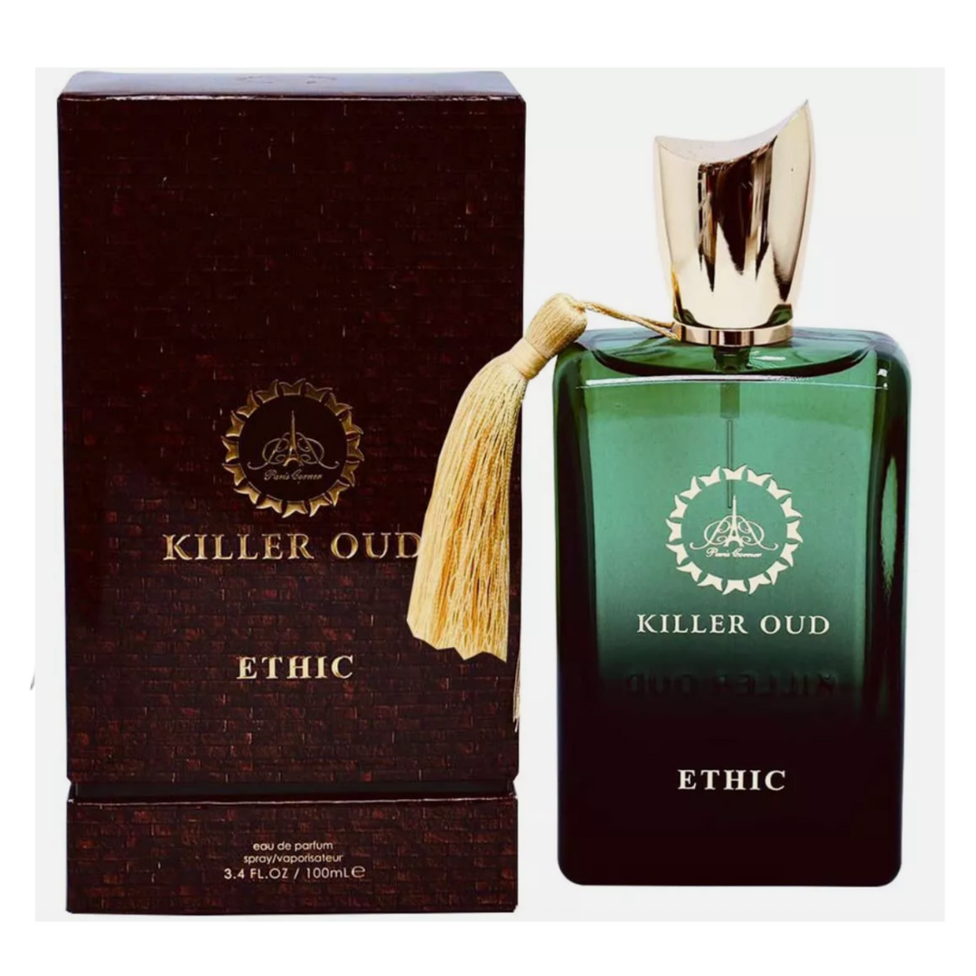 Paris Corner Ethic Killer Oud Parfümiertes Wasser für Männer 100 ml