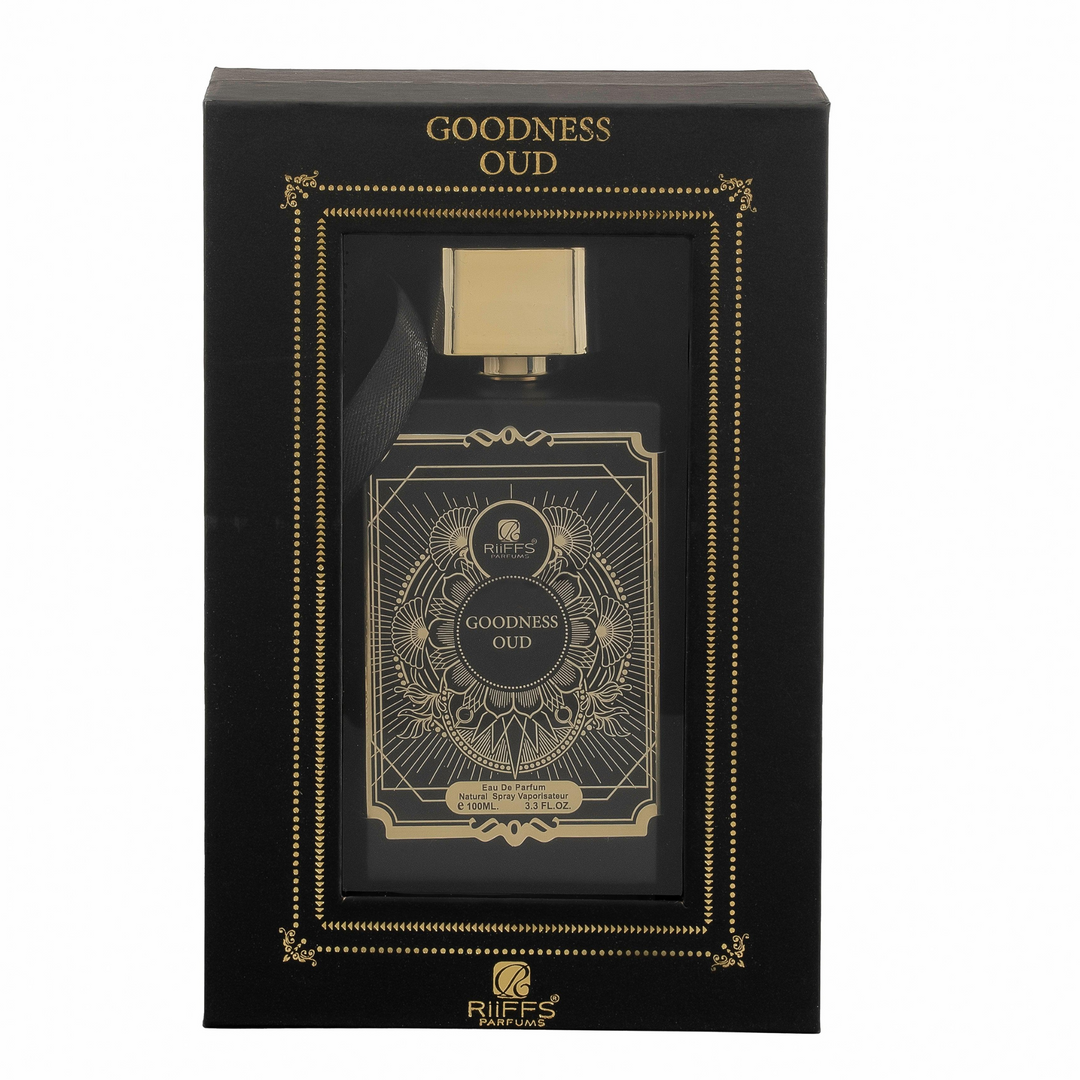 Riiffs Goodness Oud kvepalai su prabangia juoda dėžute – nišiniai unisex kvepalai 100 ml