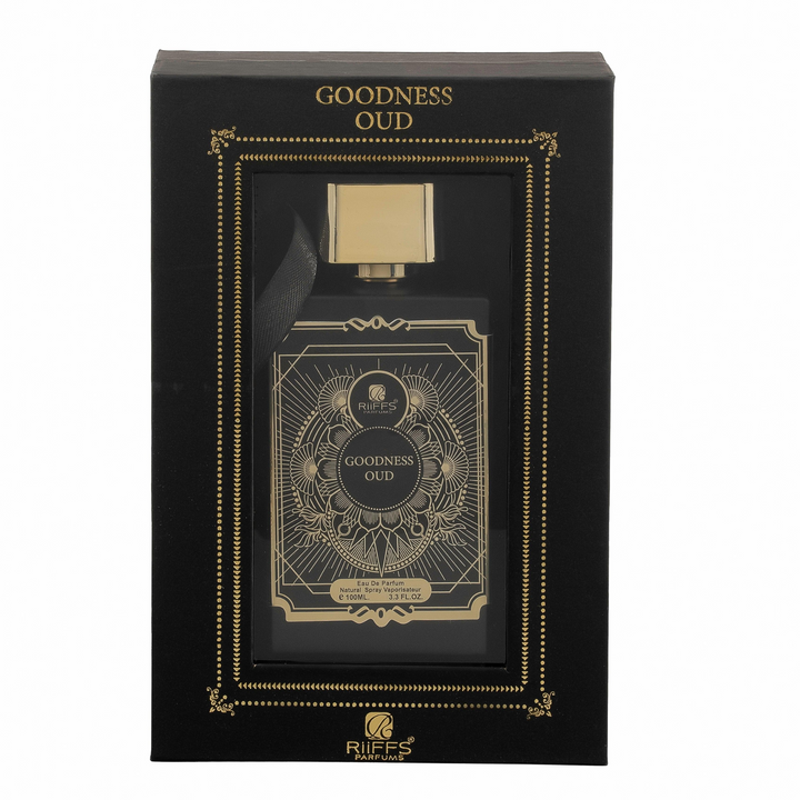 Riiffs Goodness Oud kvepalai su prabangia juoda dėžute – nišiniai unisex kvepalai 100 ml