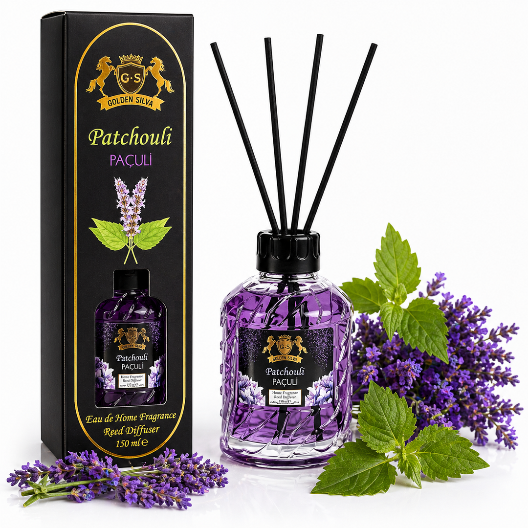 Patchouli home fragrance by Golden Silva