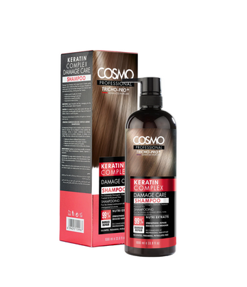Cosmo Trichup Pro+ Shampoo For Damaged Hair With Keratin Complex