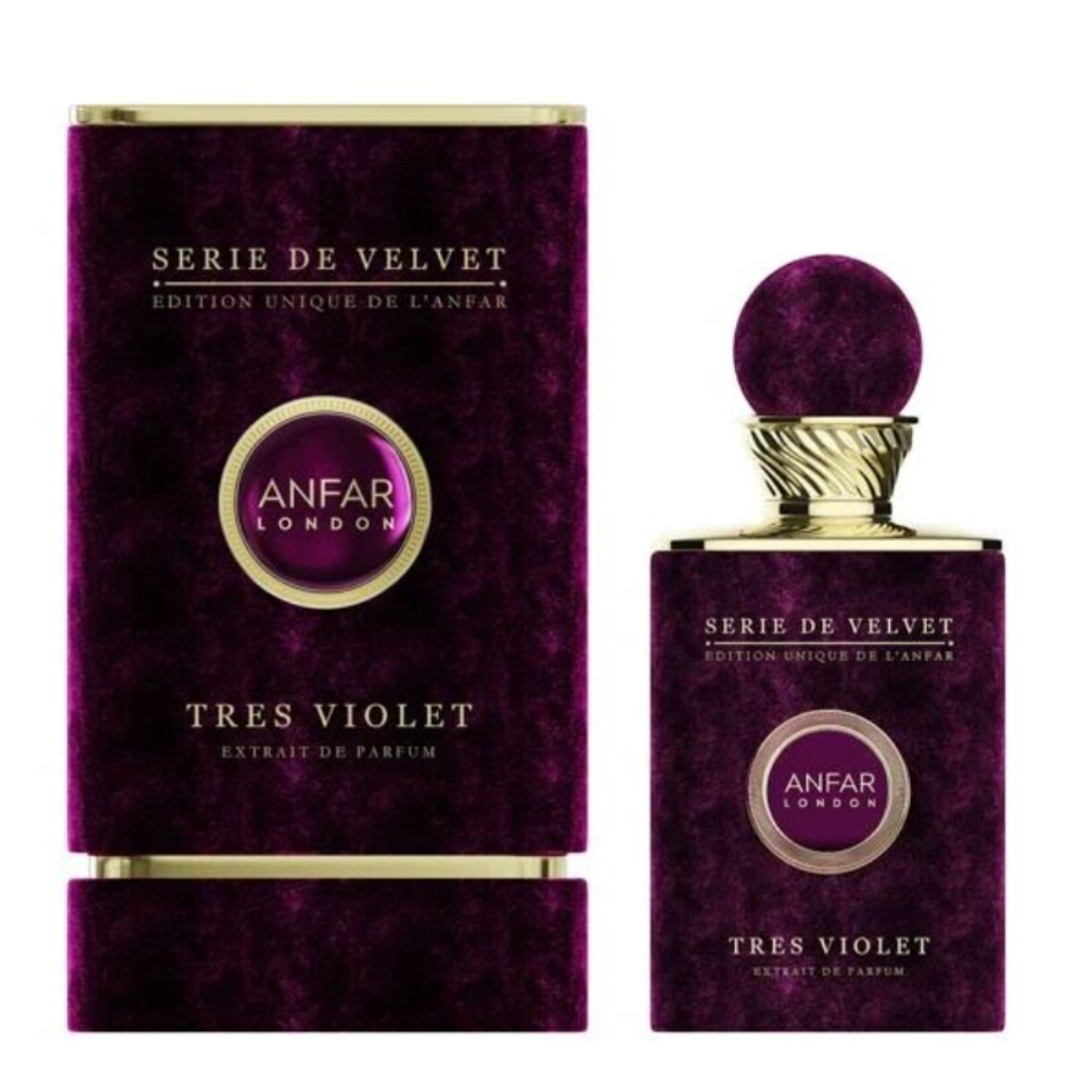 Anfar London Velvet Tres Violet