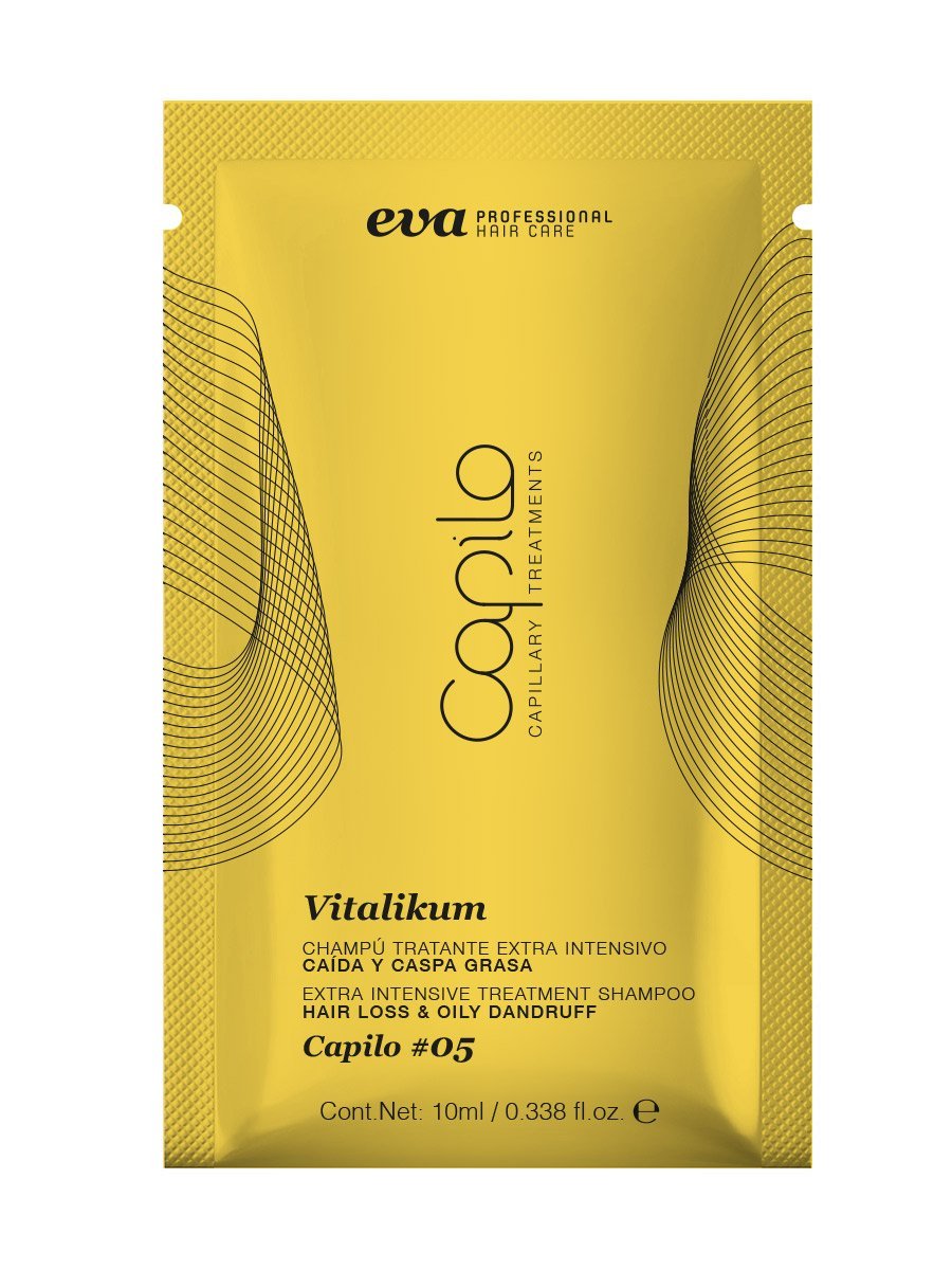 Capilo Vitalikum shampoo #05 - šampūnas nuo plaukų slinkimo ir riebių pleiskanų - SHADE CITY