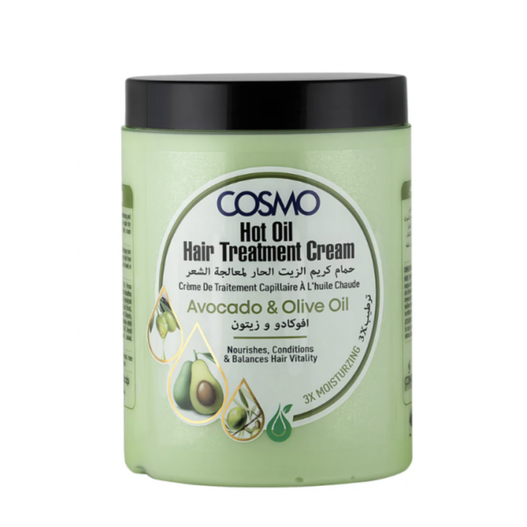 Cosmo Hot Oil Hair Treatment Cream with Olive Oil