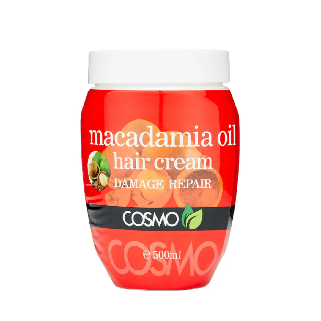 Cosmo Macadamiaöl-Haarreparaturcreme für geschädigtes Haar