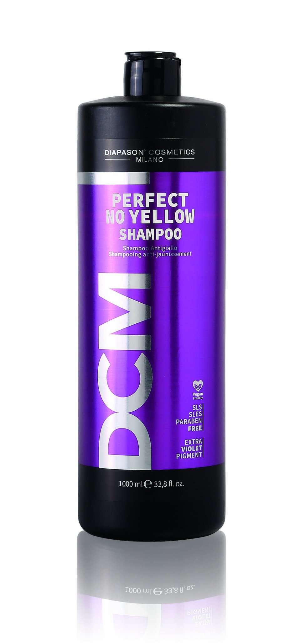 DCM ANTI-YELLOW SHAMPOO - geltonus pigmentus šalinantis šampūnas - SHADE CITY