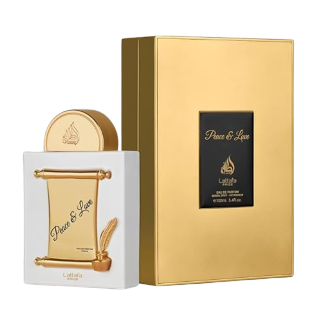 Lattafa Pride Peace & Love – unisex Arabic niche perfume, EDP 100 ml
