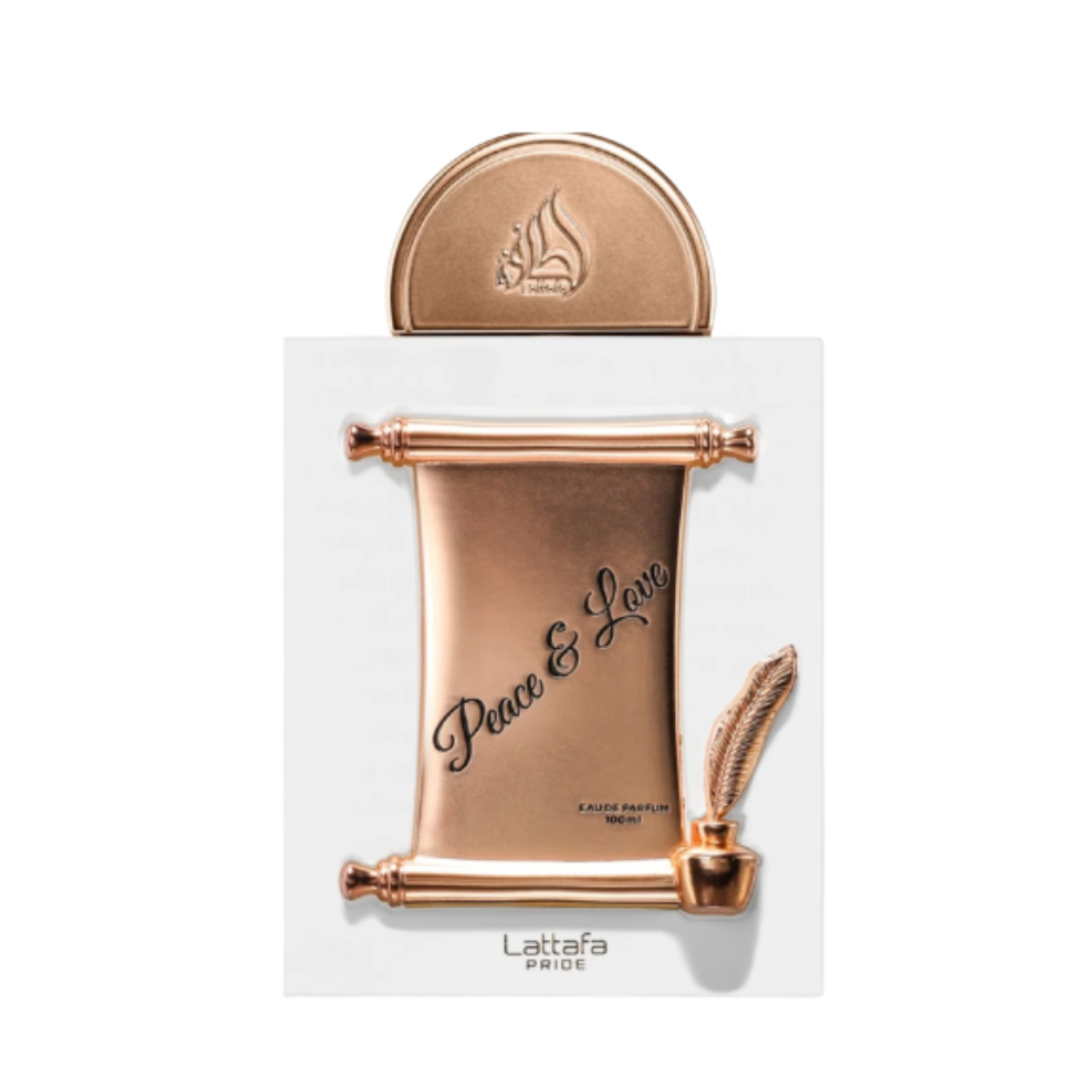 Lattafa Pride Peace & Love – unisex Arabic niche perfume, EDP 100 ml