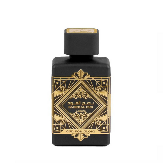 Lattafa Bade'e Al Oud perfume bottle